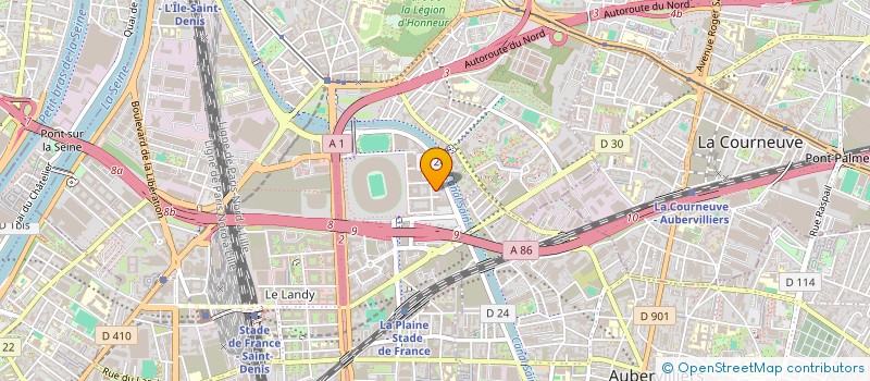 localisation de l'entreprise AFAS à SAINT-DENIS