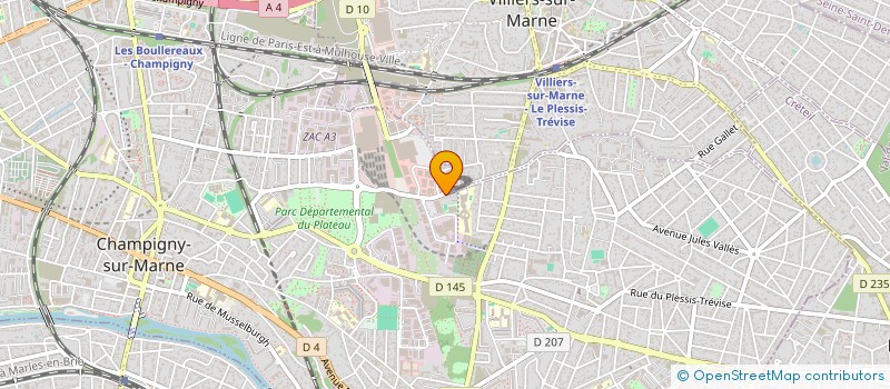 localisation de l'entreprise AFAS BATIMENT à CHAMPIGNY-SUR-MARNE