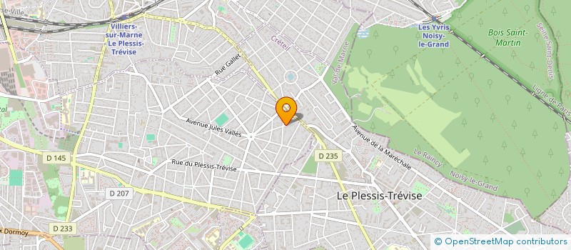 localisation de l'entreprise AFASER - FOYERS ET SAJ à CHAMPIGNY-SUR-MARNE