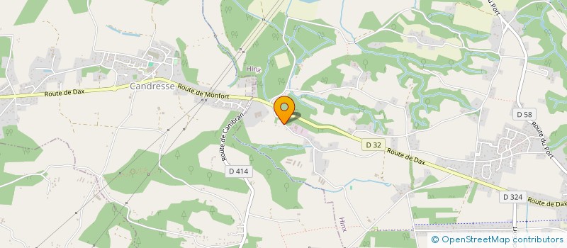 localisation de l'entreprise AFAT GROUP 40  HINX