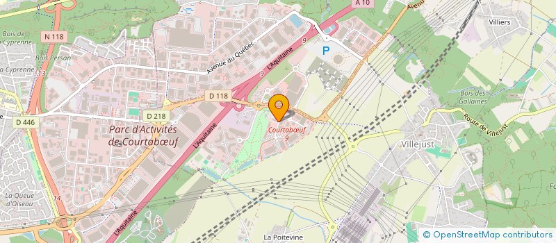 localisation de l'entreprise AFATEK à VILLEJUST