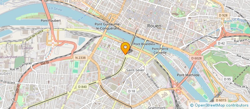 localisation de l'entreprise AFAZ à ROUEN