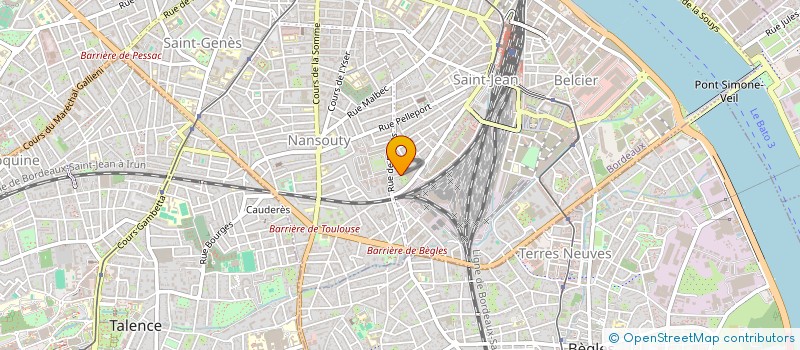 localisation de l'entreprise AFB CONSULTING  BORDEAUX