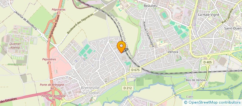 localisation de l'entreprise AFB EXPERTISES à BRETTEVILLE-SUR-ODON