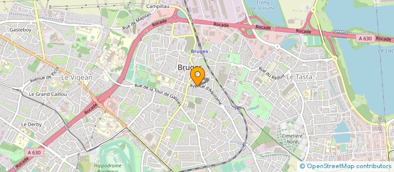 localisation de l'entreprise AFB FIDUCIAIRE à BRUGES