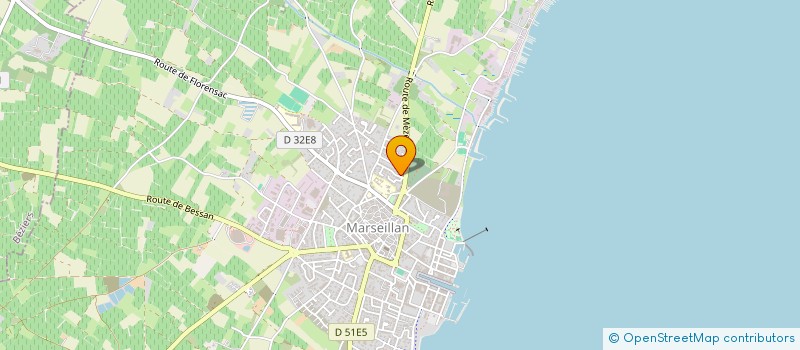 localisation de l'entreprise AFBATI34 à MARSEILLAN