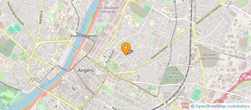 localisation de l'entreprise AFBB à ANGERS