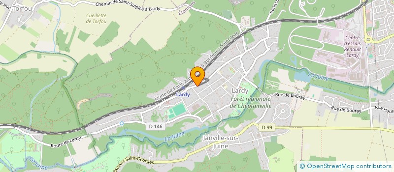 localisation de l'entreprise AFBE BAT à LARDY