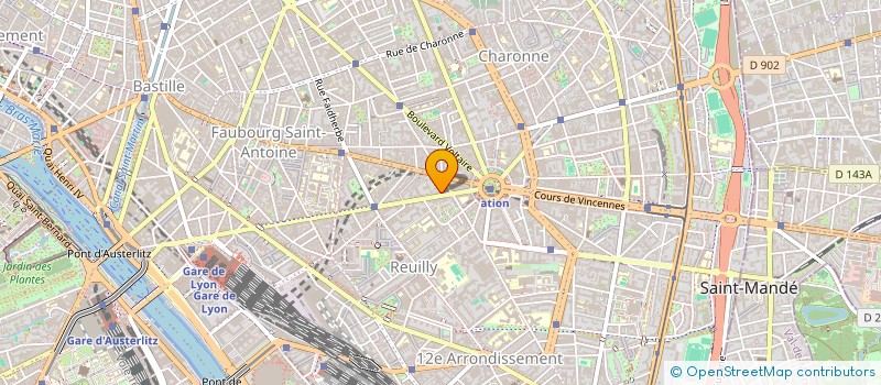 localisation de l'entreprise AFBI  PARIS