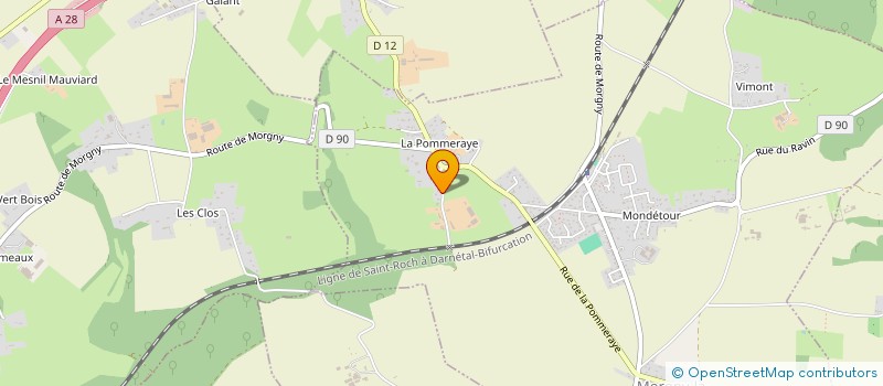 localisation de l'entreprise AFC  MORGNY-LA-POMMERAYE