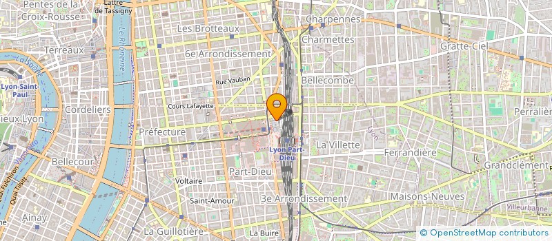localisation de l'entreprise AFC à LYON