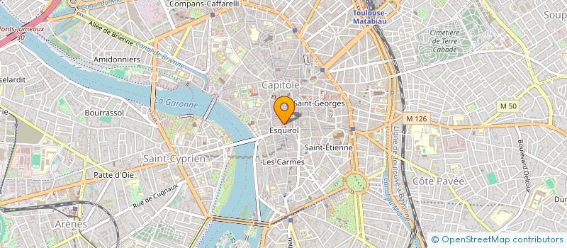 localisation de l'entreprise AFC à TOULOUSE