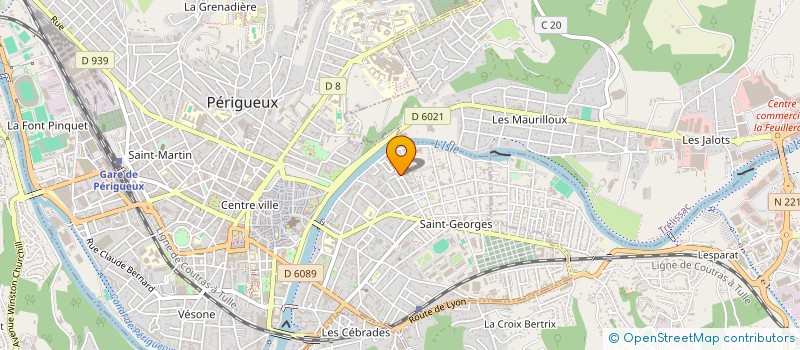 localisation de l'entreprise AFC à PERIGUEUX