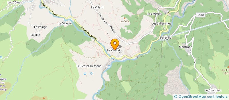 localisation de l'entreprise AFC  SAINT-JEAN-D'ARVES