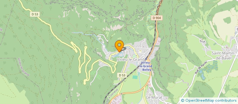 localisation de l'entreprise AFC AIN'FORMATIC  VIRIEU-LE-GRAND