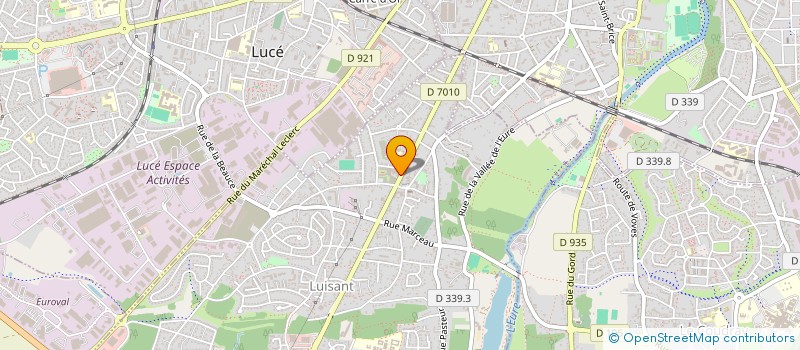 localisation de l'entreprise AFC CARNUTES à LUISANT