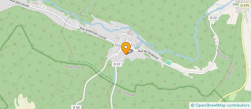 localisation de l'entreprise AFC DISTRI-CONFORT INDUSTRIE  NEUFMANIL