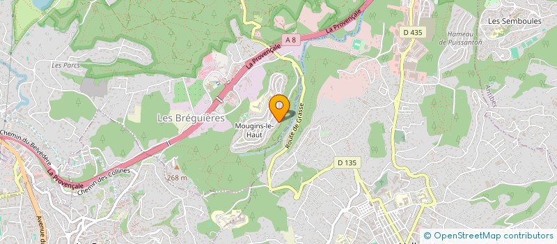 localisation de l'entreprise AFC DRIVER  MOUGINS