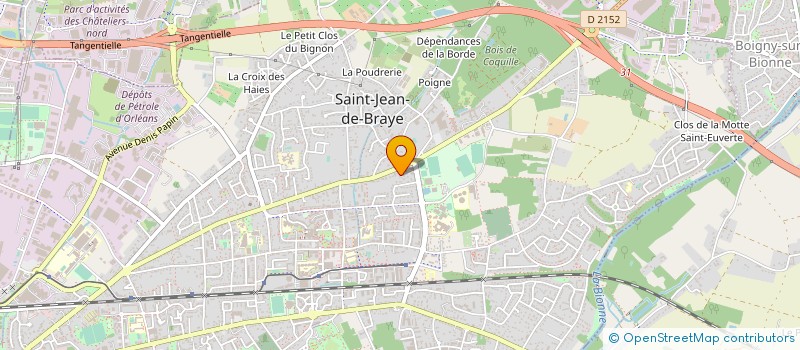 localisation de l'entreprise AFC EVENEMENTS à SAINT-JEAN-DE-BRAYE