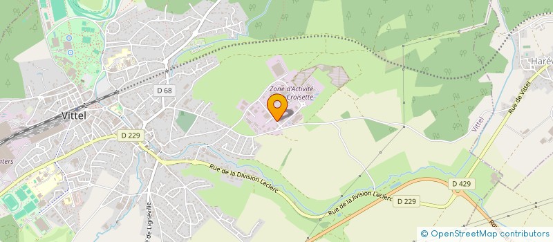 localisation de l'entreprise AFC GROUPE  VITTEL