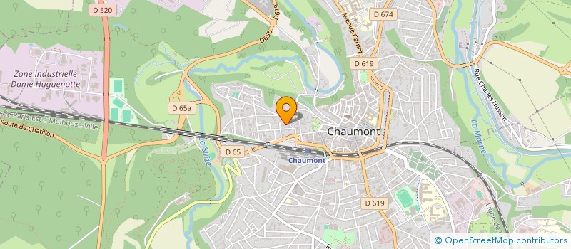 localisation de l'entreprise AFC MANAGEMENT à CHAUMONT