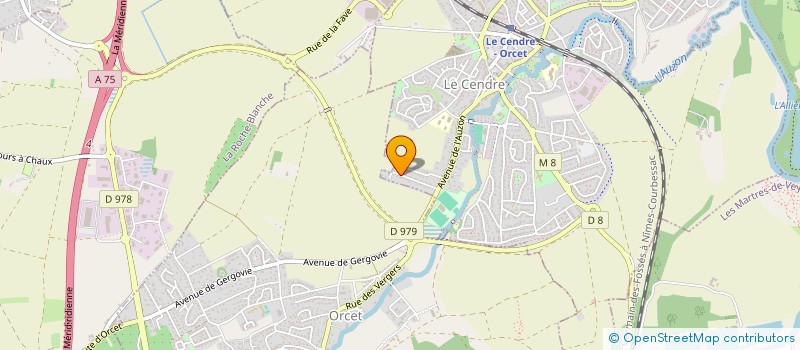 localisation de l'entreprise AFC POSE à LE CENDRE