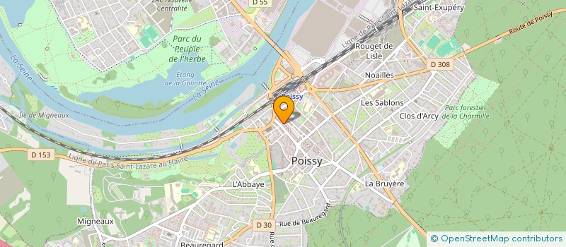 localisation de l'entreprise AFC REPRESENTANT FISCAL  POISSY