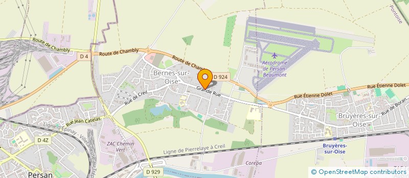 localisation de l'entreprise AFC SERVICE  BERNES-SUR-OISE