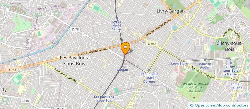 localisation de l'entreprise AFC SERVICES à LES PAVILLONS-SOUS-BOIS