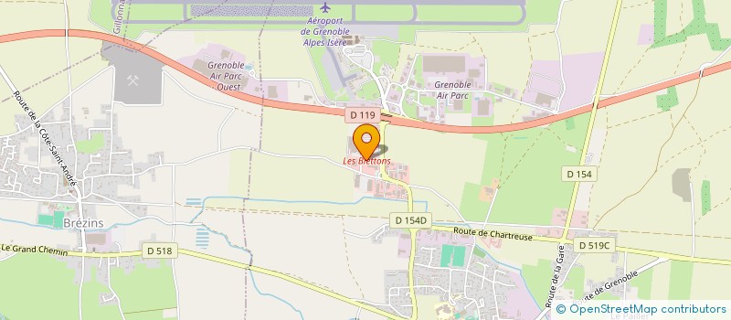 localisation de l'entreprise AFC SPORTS ST GEOIRS  SAINT-ETIENNE-DE-SAINT-GEOIRS