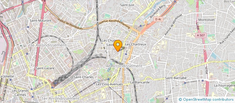 localisation de l'entreprise AFC STADNIK à MARSEILLE