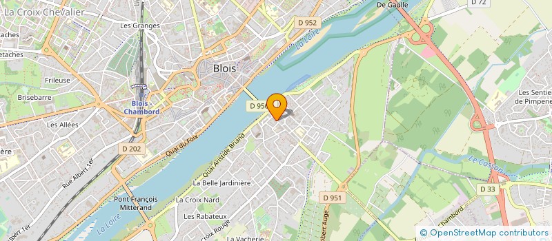 localisation de l'entreprise AFCIB à BLOIS