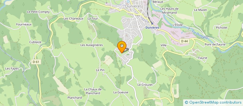 localisation de l'entreprise AFCM INFORMATIQUE  DUNIERES