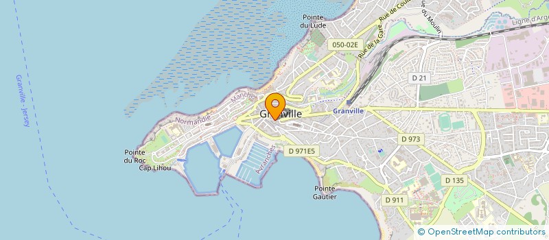 localisation de l'entreprise AFCMI SYNDICAT PROFESSIONNEL  GRANVILLE