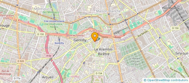 localisation de l'entreprise AFCO SERVICES à GENTILLY