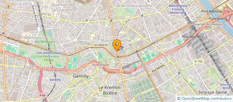 localisation de l'entreprise AFCOS CONSULTANTS à RUEIL-MALMAISON