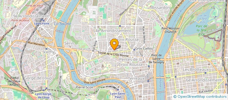 localisation de l'entreprise AFD  LYON