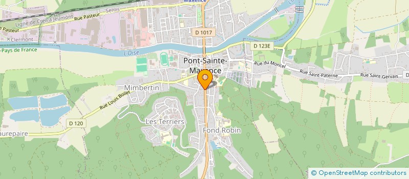 localisation de l'entreprise AFD  PONT-SAINTE-MAXENCE