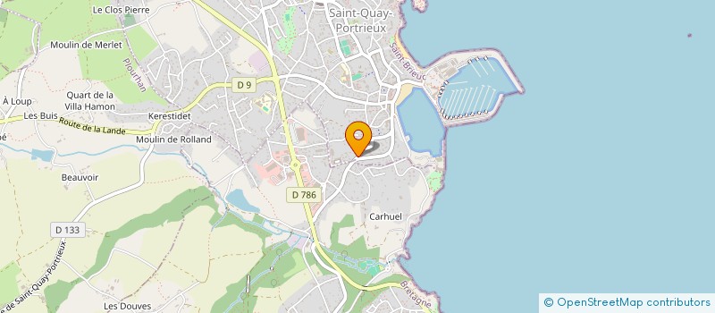 localisation de l'entreprise AFD INVEST  SAINT-QUAY-PORTRIEUX