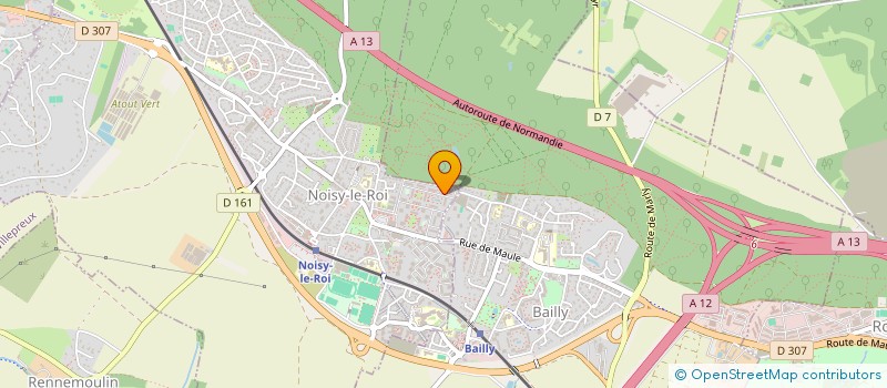 localisation de l'entreprise AFD ONE à NOISY-LE-ROI