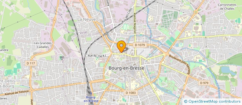 localisation de l'entreprise AFD01 à BOURG-EN-BRESSE