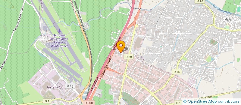 localisation de l'entreprise AFD66  PERPIGNAN