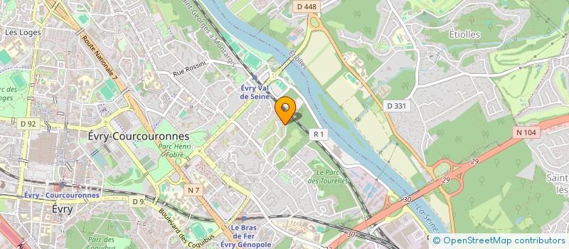 localisation de l'entreprise AFDAMEL TECH CONSULTING à EVRY-COURCOURONNES