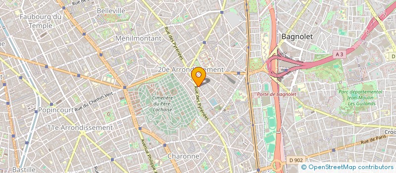 localisation de l'entreprise AFDAS  PARIS