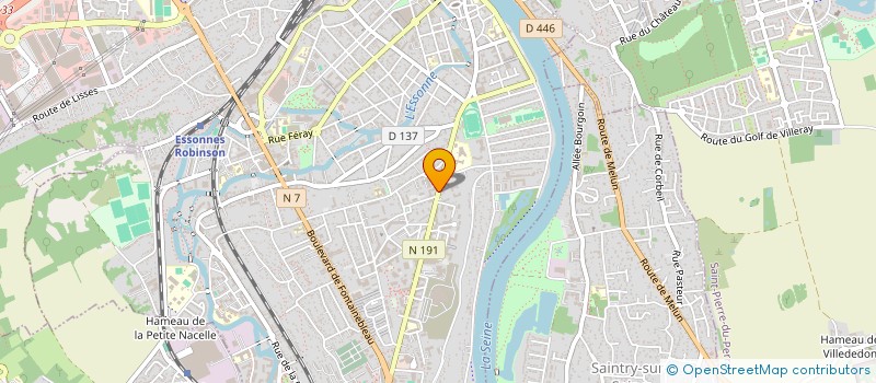 localisation de l'entreprise AFDD INTERNATIONAL à CORBEIL-ESSONNES