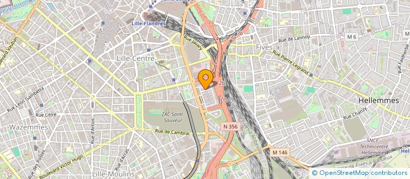 localisation de l'entreprise AFDEAS (ASSOCIATION FRANCAISE POUR LE DEVELOPPEMENT ECONOMIQUE ET AGRICOLE AU SENEGAL) à LILLE