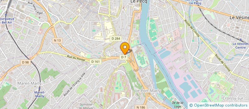 localisation de l'entreprise AFDEQBTP  LE PORT-MARLY