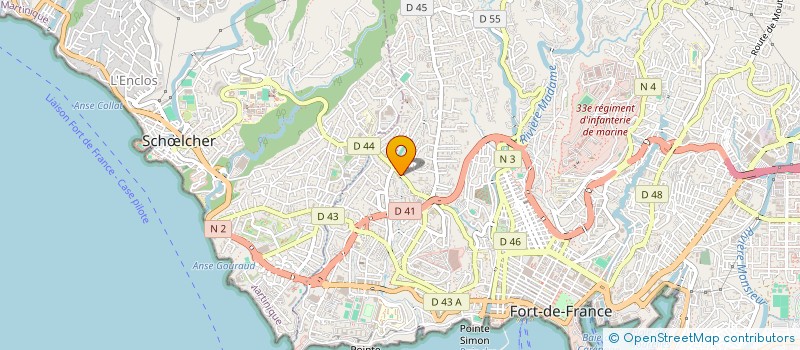 localisation de l'entreprise AFDI DEVELOPPEMENT  FORT-DE-FRANCE