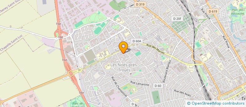 localisation de l'entreprise AFDIOM SERVICE à LES NOES-PRES-TROYES