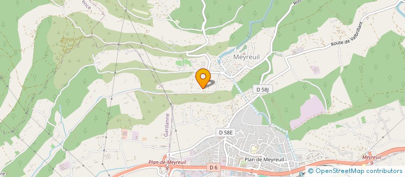 localisation de l'entreprise AFDJ à SAINT-CHAMAS
